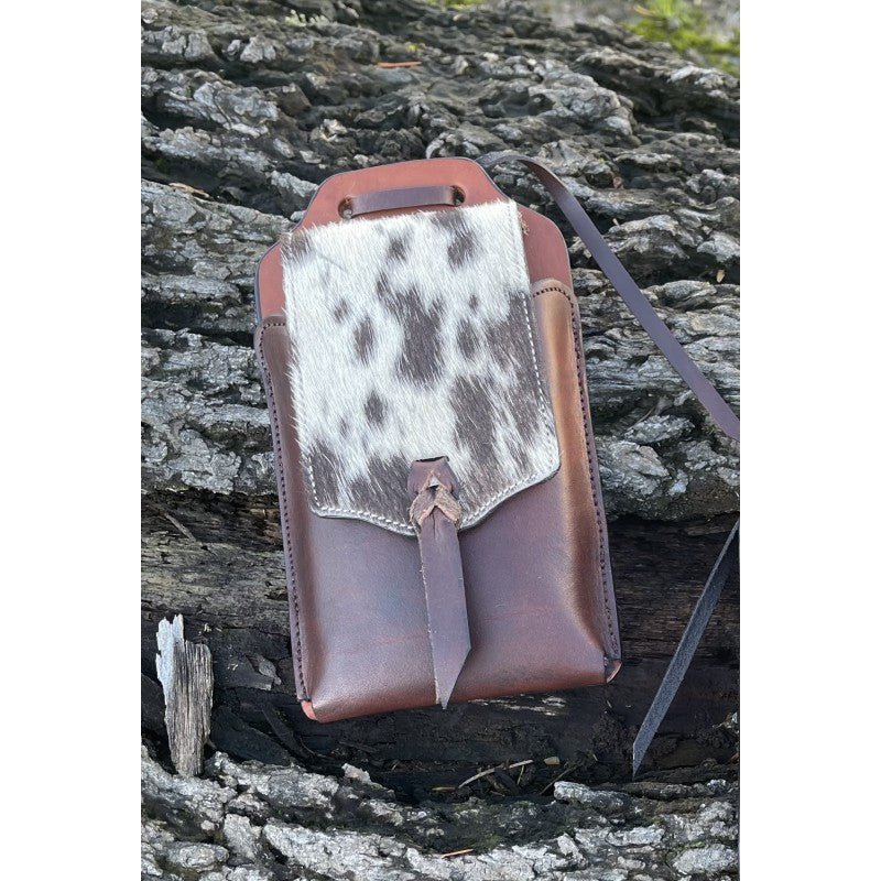 Schulz Equine Back Cinch Cell Phone Holder- Cowhide
