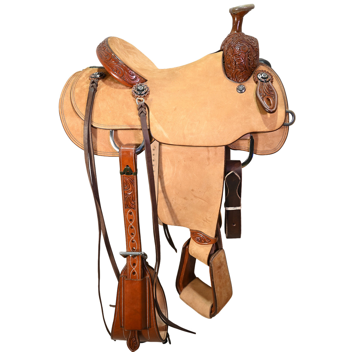 New! 14" Smart Horse Team Roping Saddle