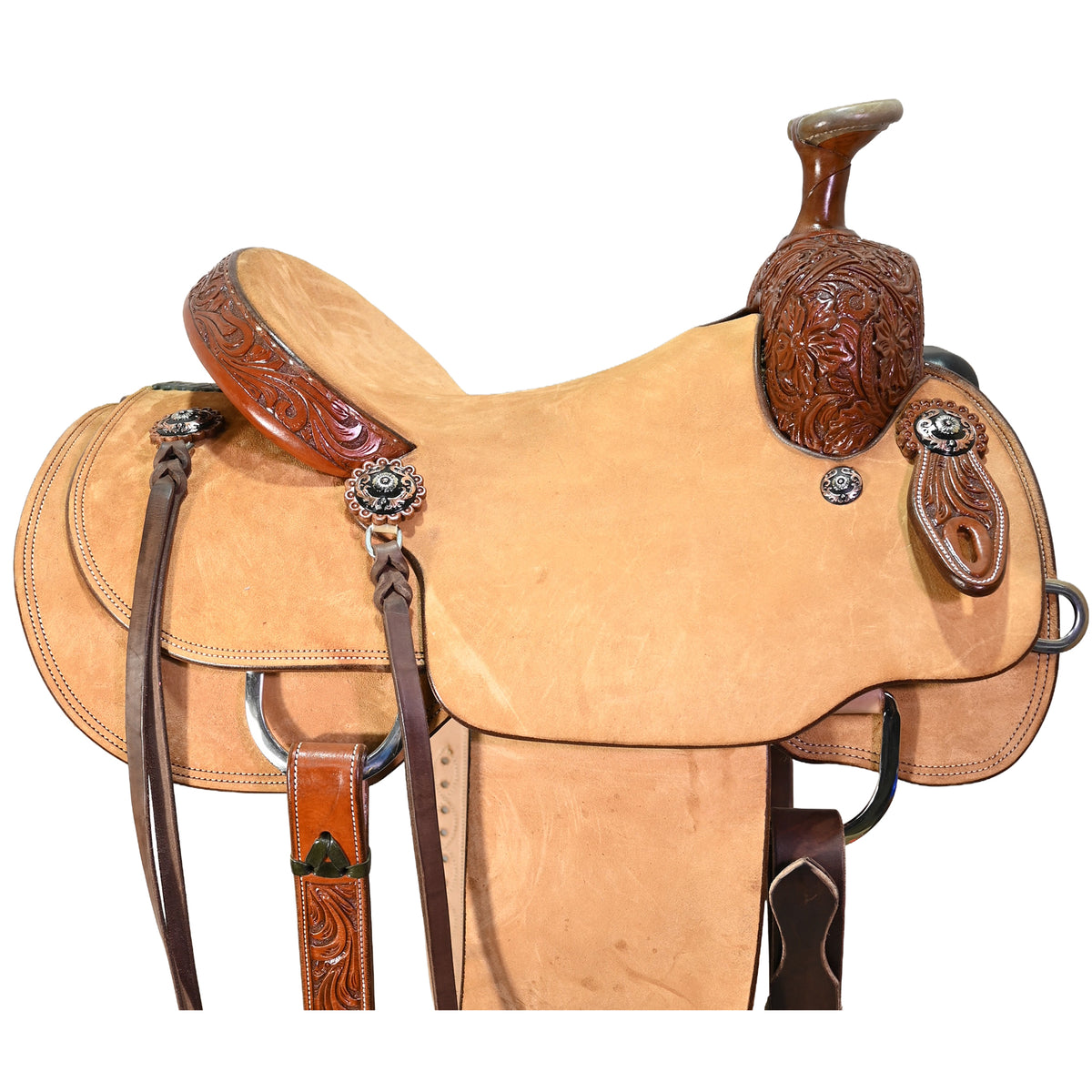 New! 14" Smart Horse Team Roping Saddle