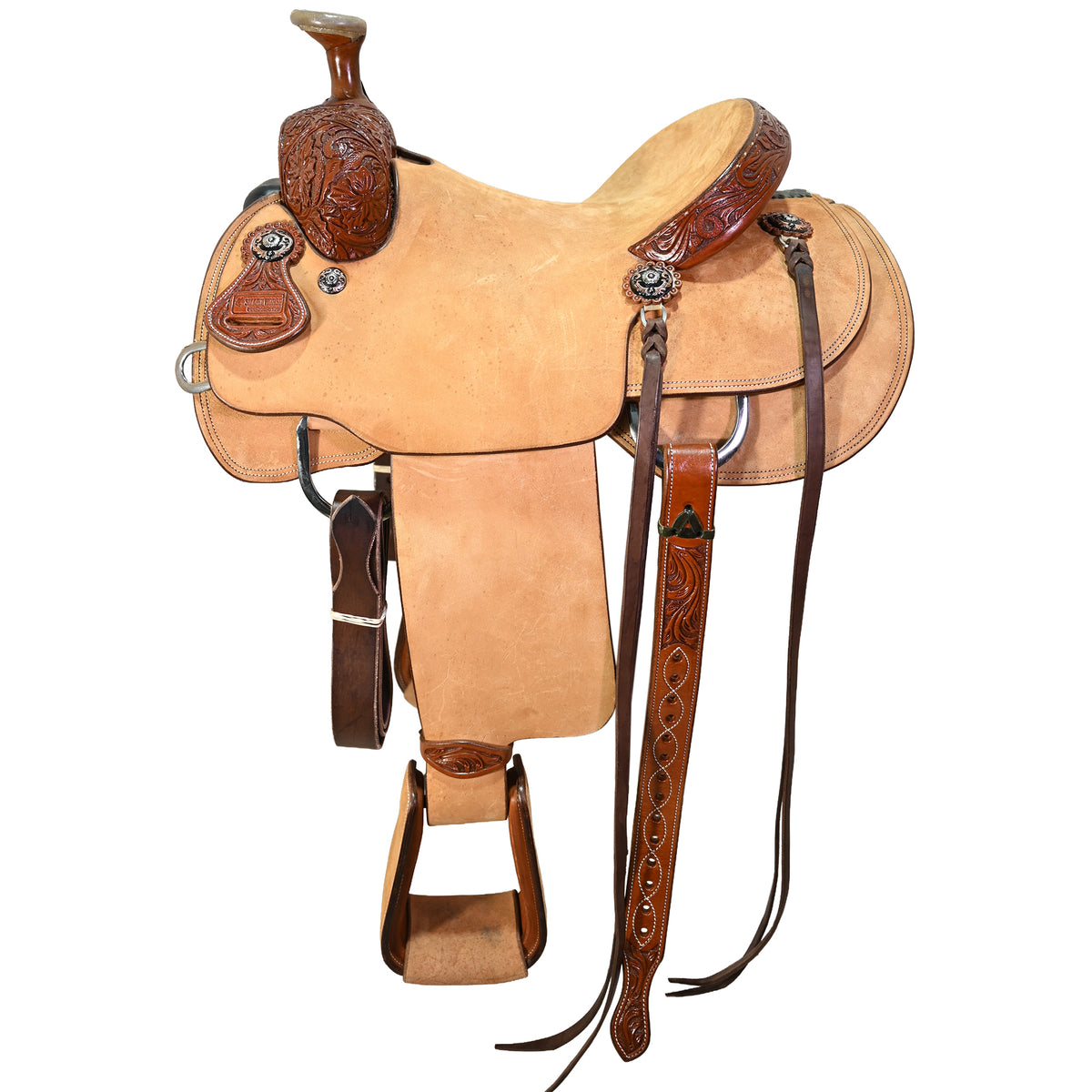 New! 14" Smart Horse Team Roping Saddle