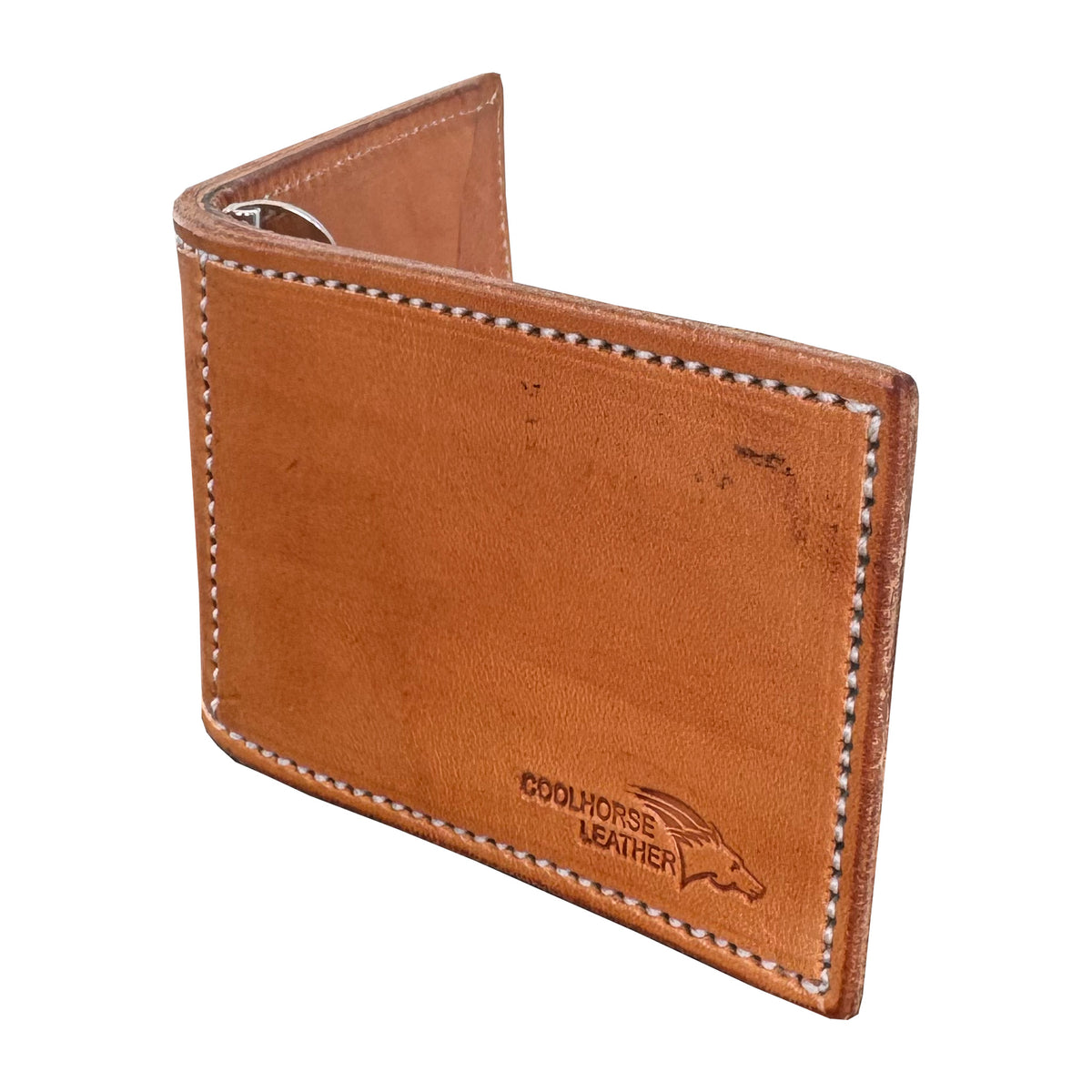 Coolhorse Leather Bifold Smoothout Money Clip Wallet main image 1