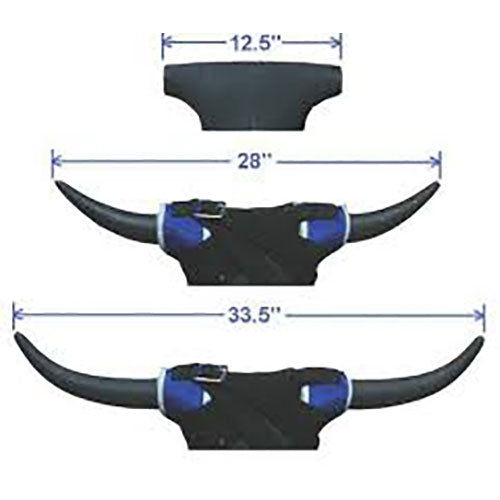 Speed Steer Black Roping Dummy(Horn Wrap Not Included)
