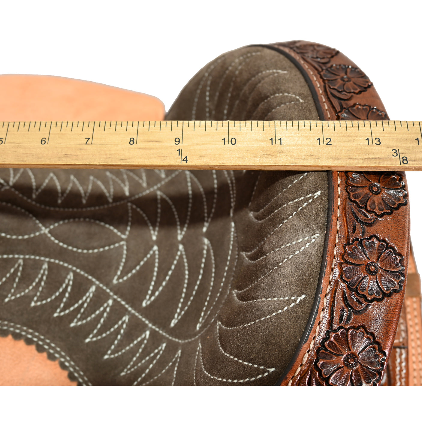 SOLD! New! 12" Silver Royal by Tough-1 Holbrook Youth Roping Saddle