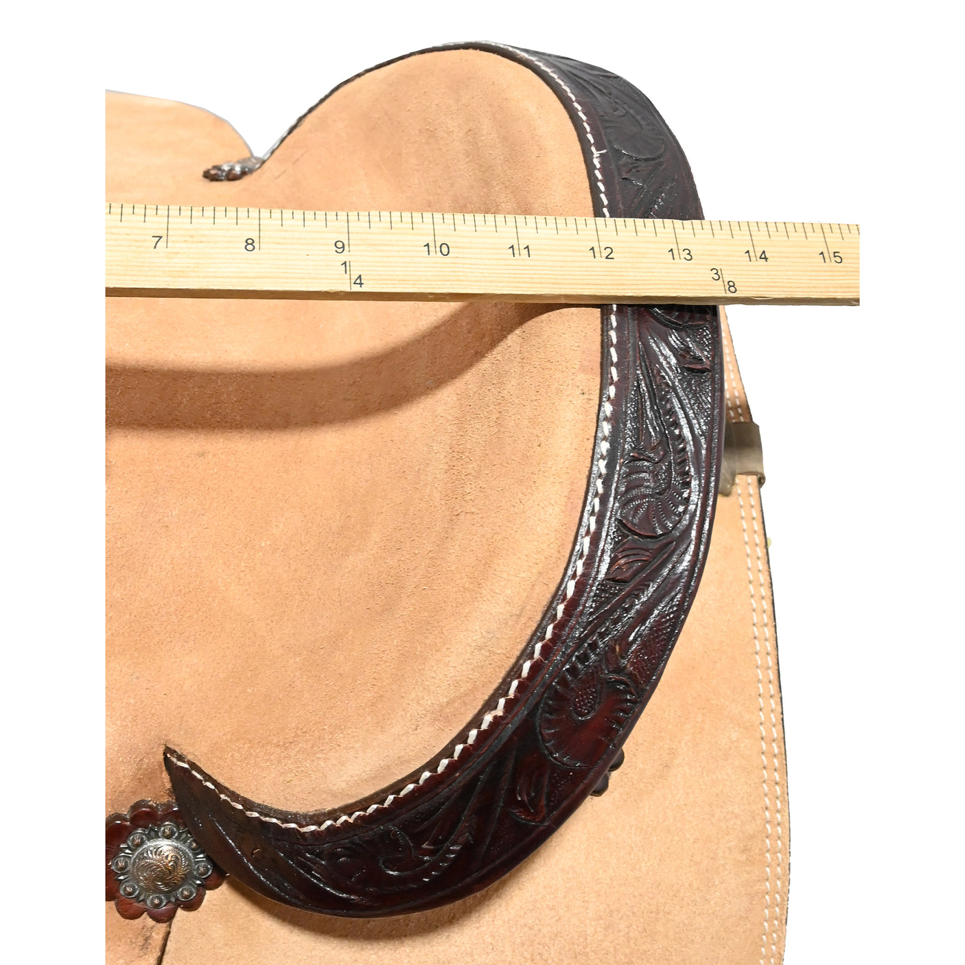 New! 12" Silver Royal by Tough-1 Brooks Barrel Racing Saddle