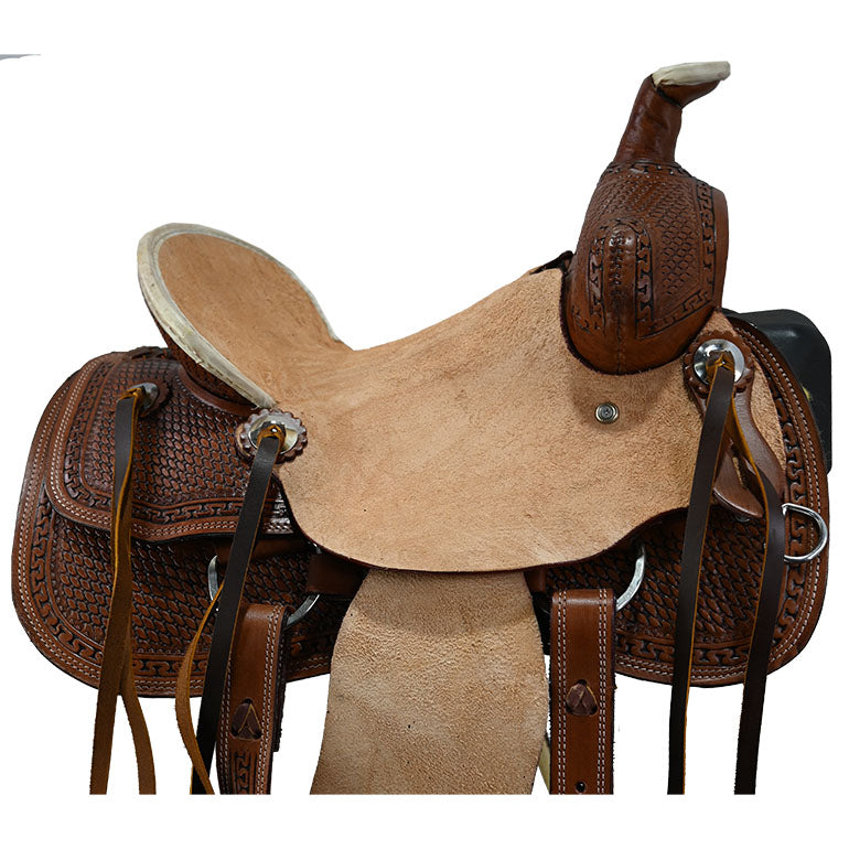 SOLD! New! 12" Lincoln Youth Roping Saddle