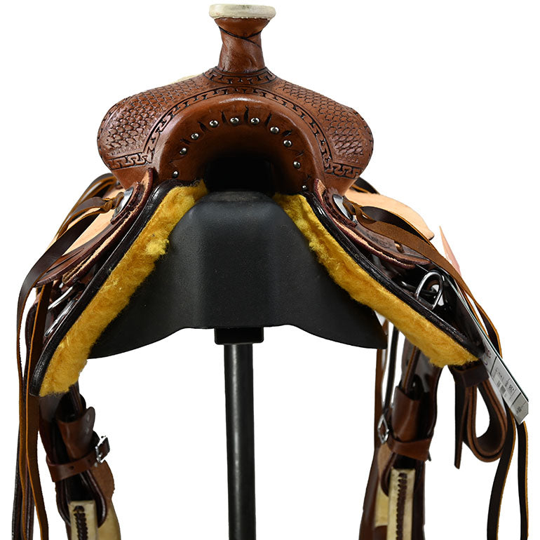 SOLD! New! 12" Lincoln Youth Roping Saddle