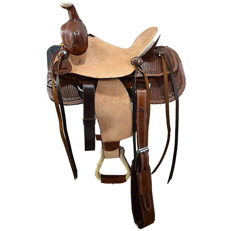 SOLD! New! 12" Lincoln Youth Roping Saddle