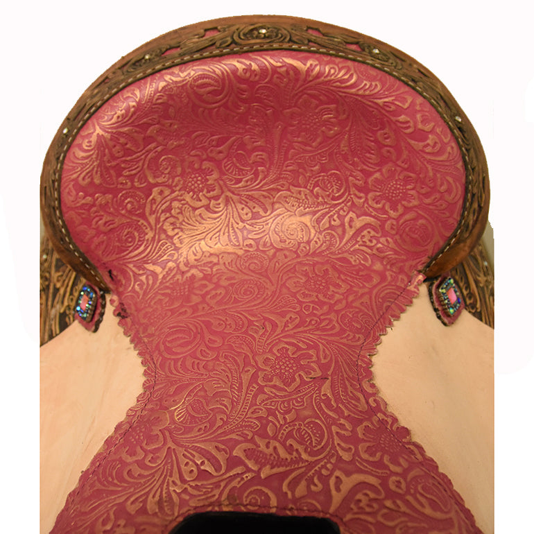 New! 13" Azalea Barrel Racing Youth Saddle