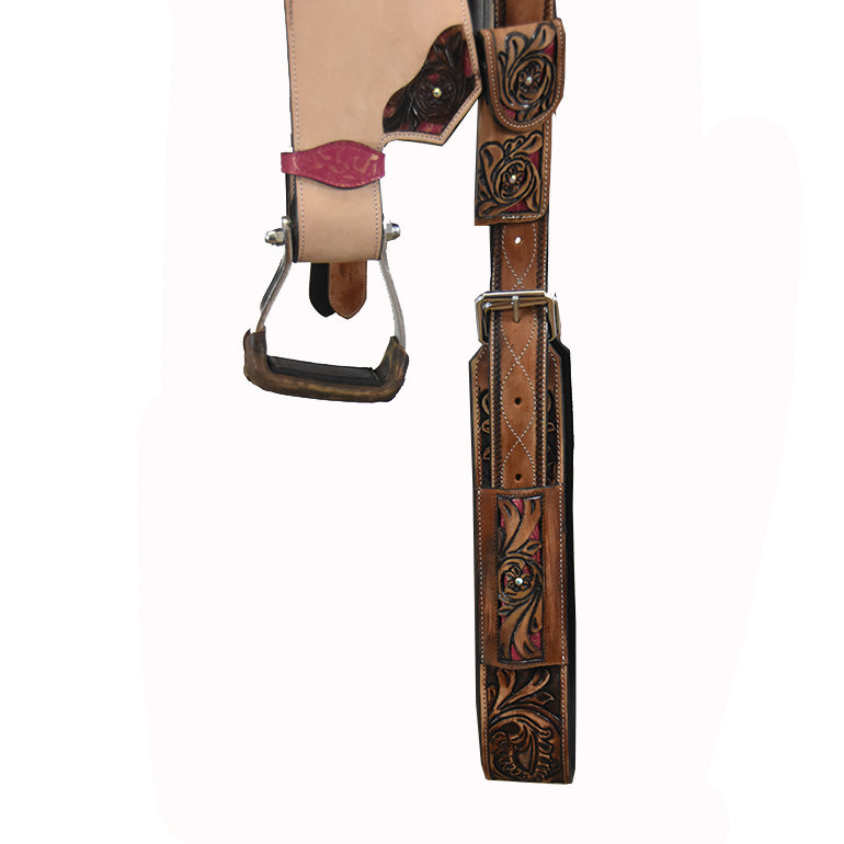 New! 13" Azalea Barrel Racing Youth Saddle