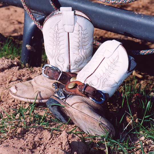 Martin Saddlery Kid's Latigo Spur Straps