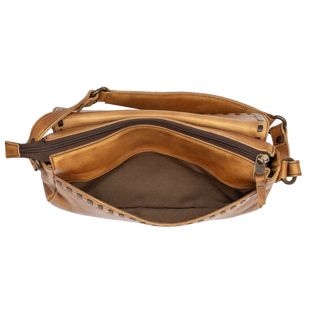 STS Ranchwear Caramel Bandera Shoulder Bag