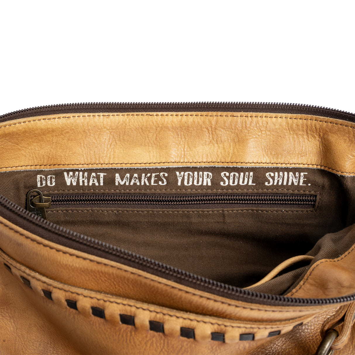 STS Ranchwear Caramel Bandera Shoulder Bag
