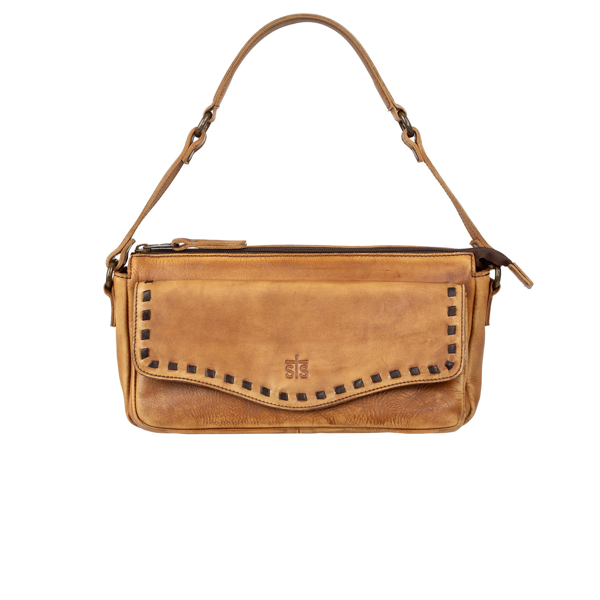 STS Ranchwear Caramel Bandera Shoulder Bag