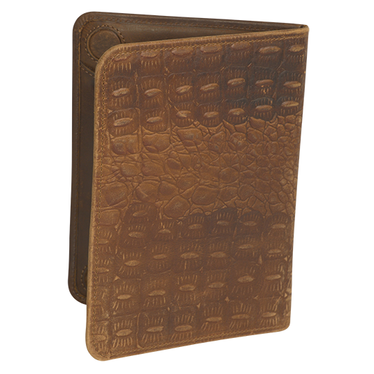 STS Ranchwear Catalina Croc Magnetic Wallet