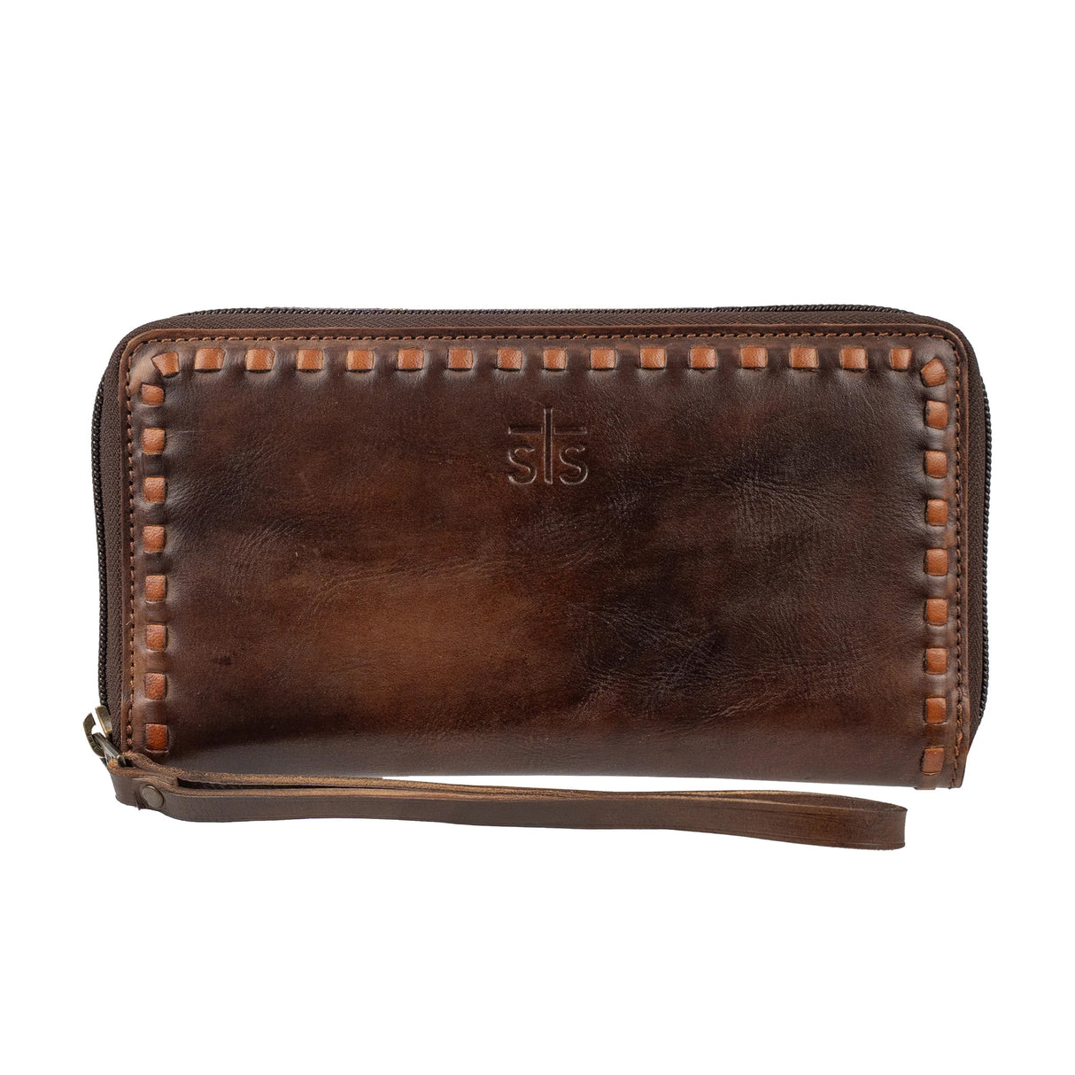 STS Ranchwear Chocolate Bandera Berkley Bifold Wallet