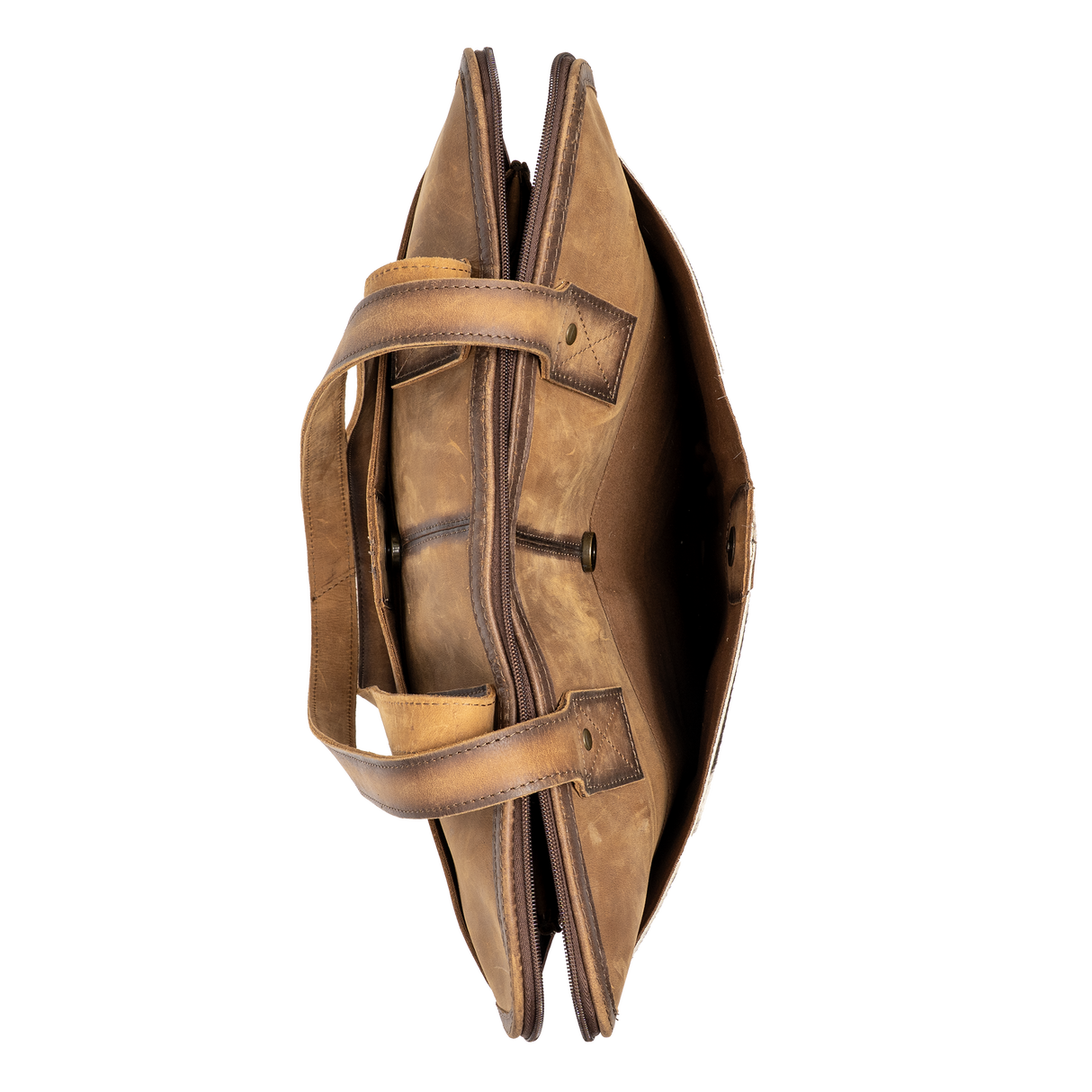 STS Ranchwear Cowhide Laptop Shopper Bag