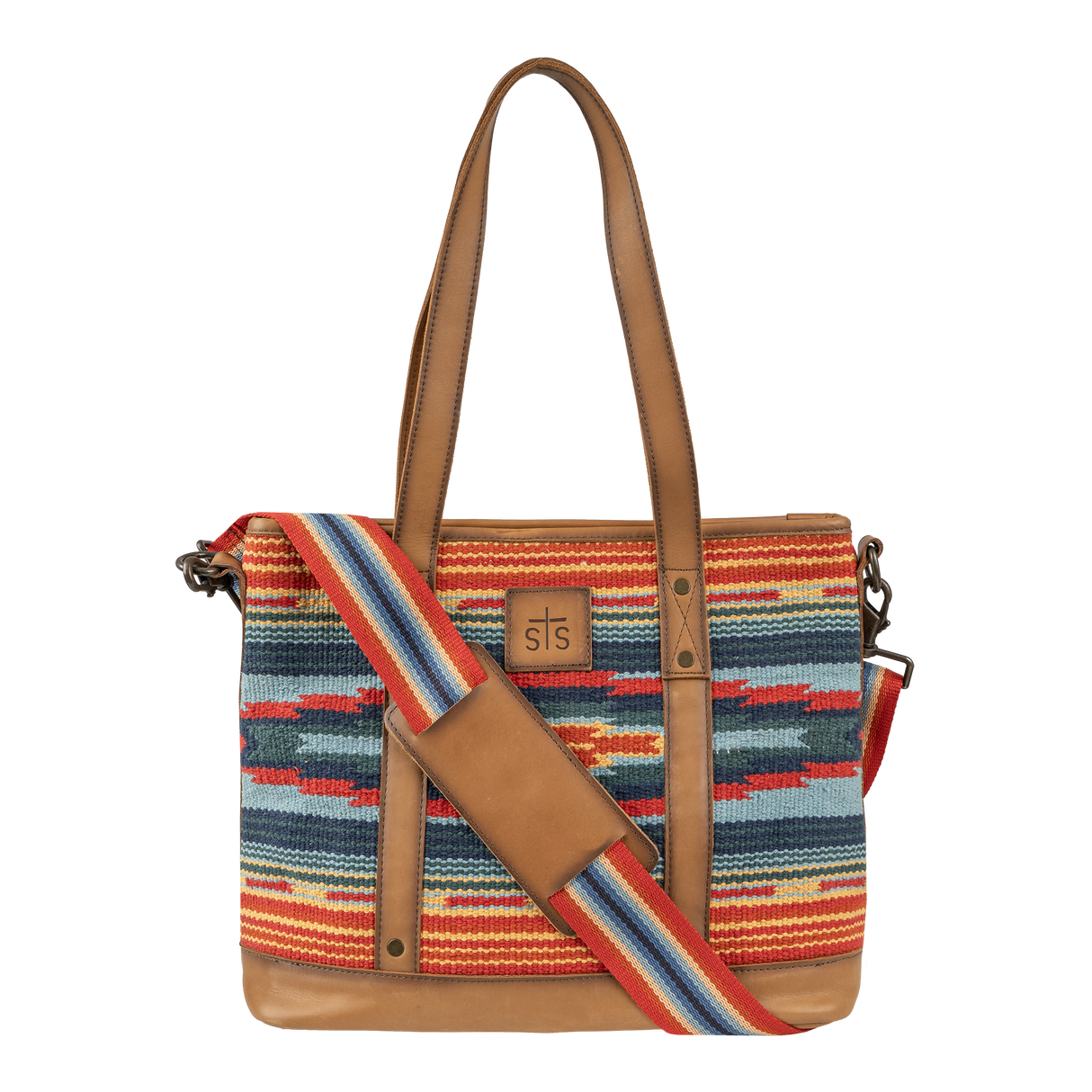 STS Ranchwear Chaynee Valley Serape Tiffany Crossbody Tote