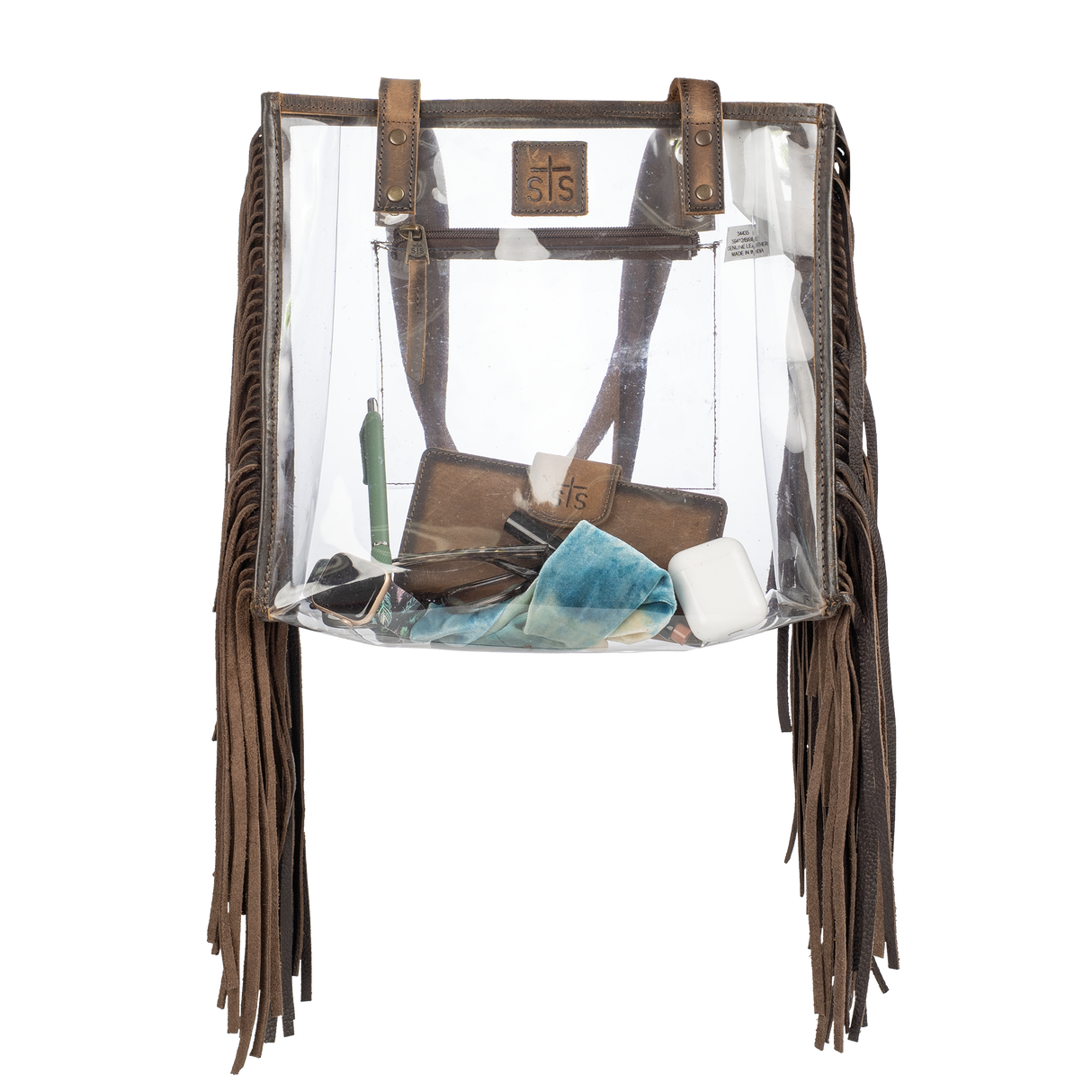 STS Ranchwear Stadium Rules Fringe Tote Bag