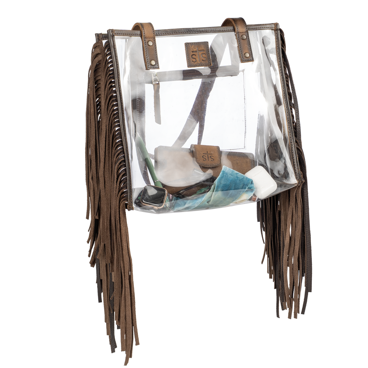 STS Ranchwear Stadium Rules Fringe Tote Bag