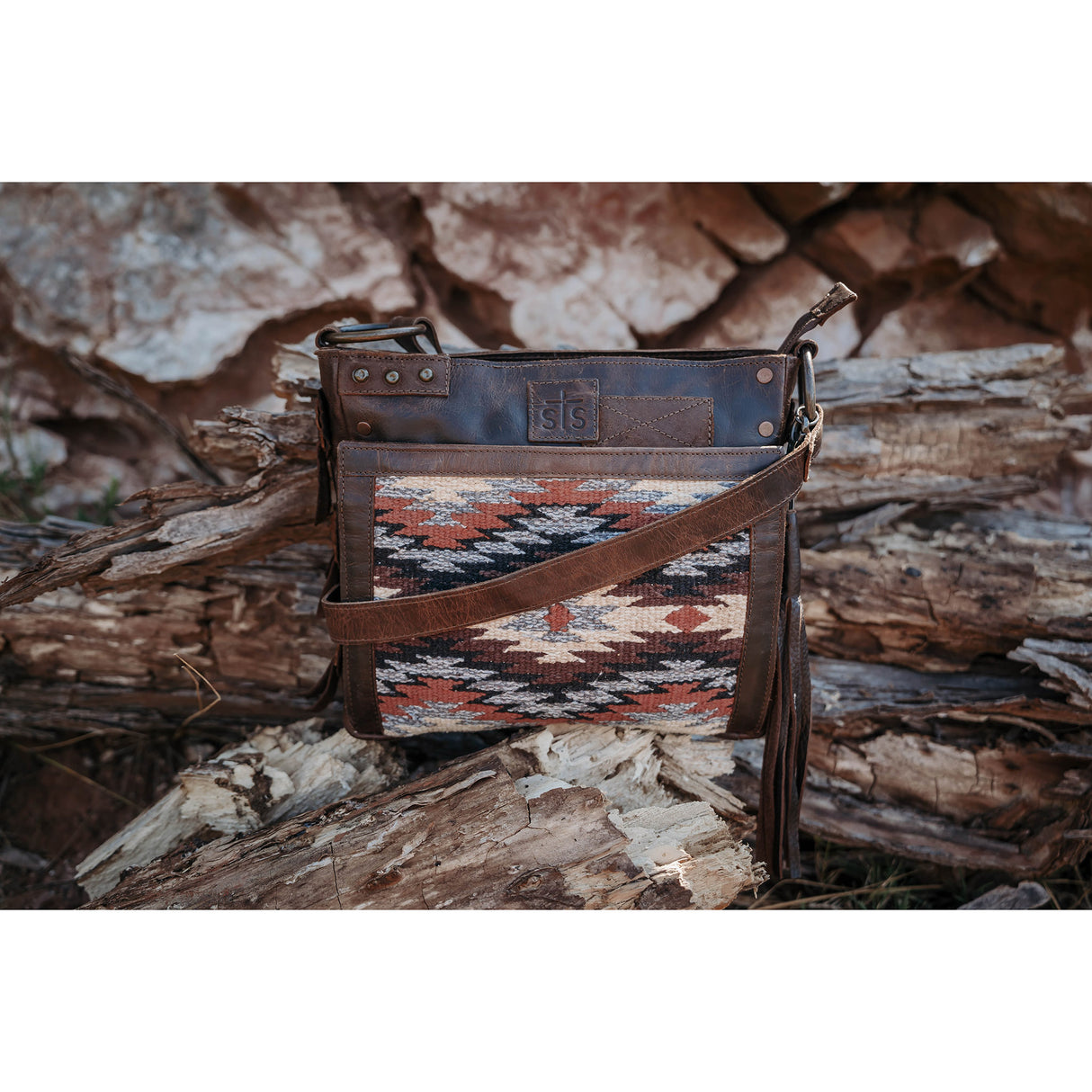 STS Ranchwear Guadalupe Serape Olivia Crossbody Purse