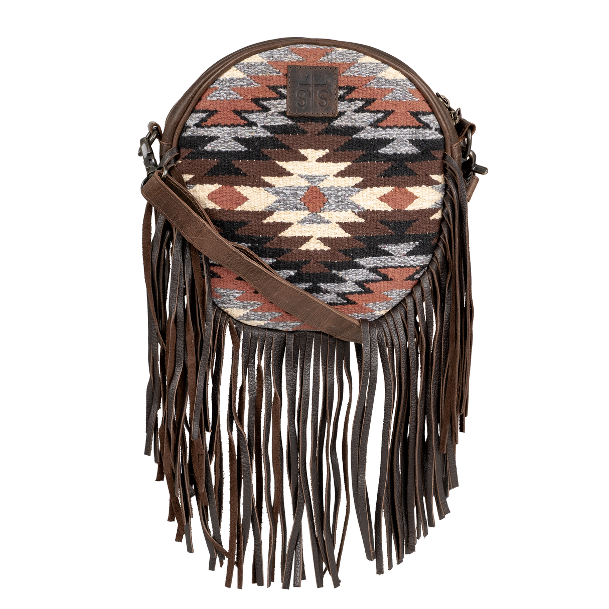 STS Ranchwear Guadalupe Serape Sage Crossbody Purse