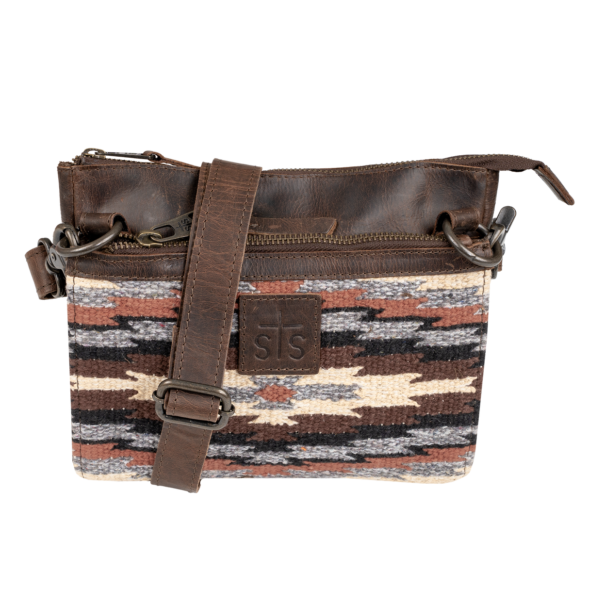 STS Ranchwear Guadalupe Serape Lily Crossbody Purse