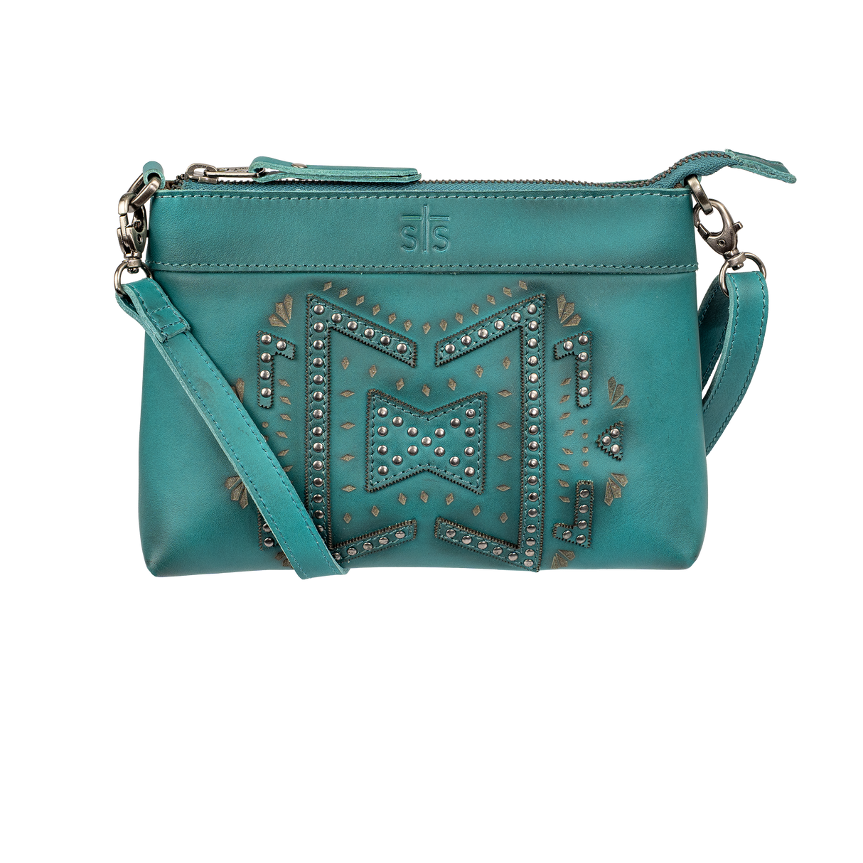 STS Ranchwear Turquoise Wayfarer Grace Crossbody Purse