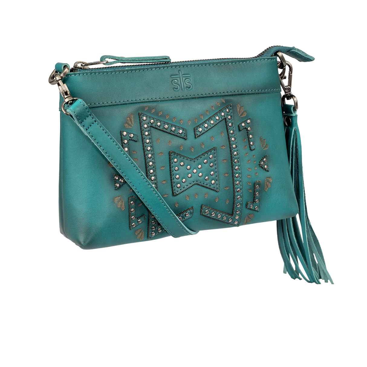 STS Ranchwear Turquoise Wayfarer Grace Crossbody Purse