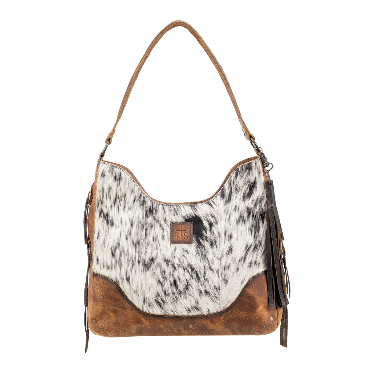 STS Ranchwear Guadalupe Cowhide Hobo Purse