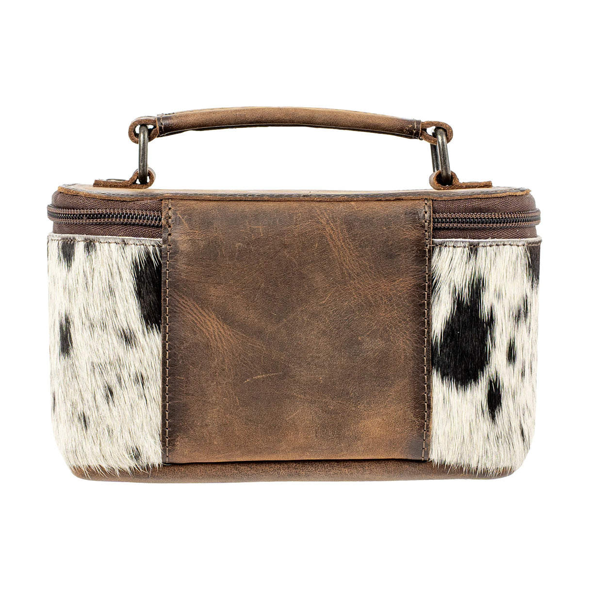 STS Ranchwear Cowhide Petite Train Case