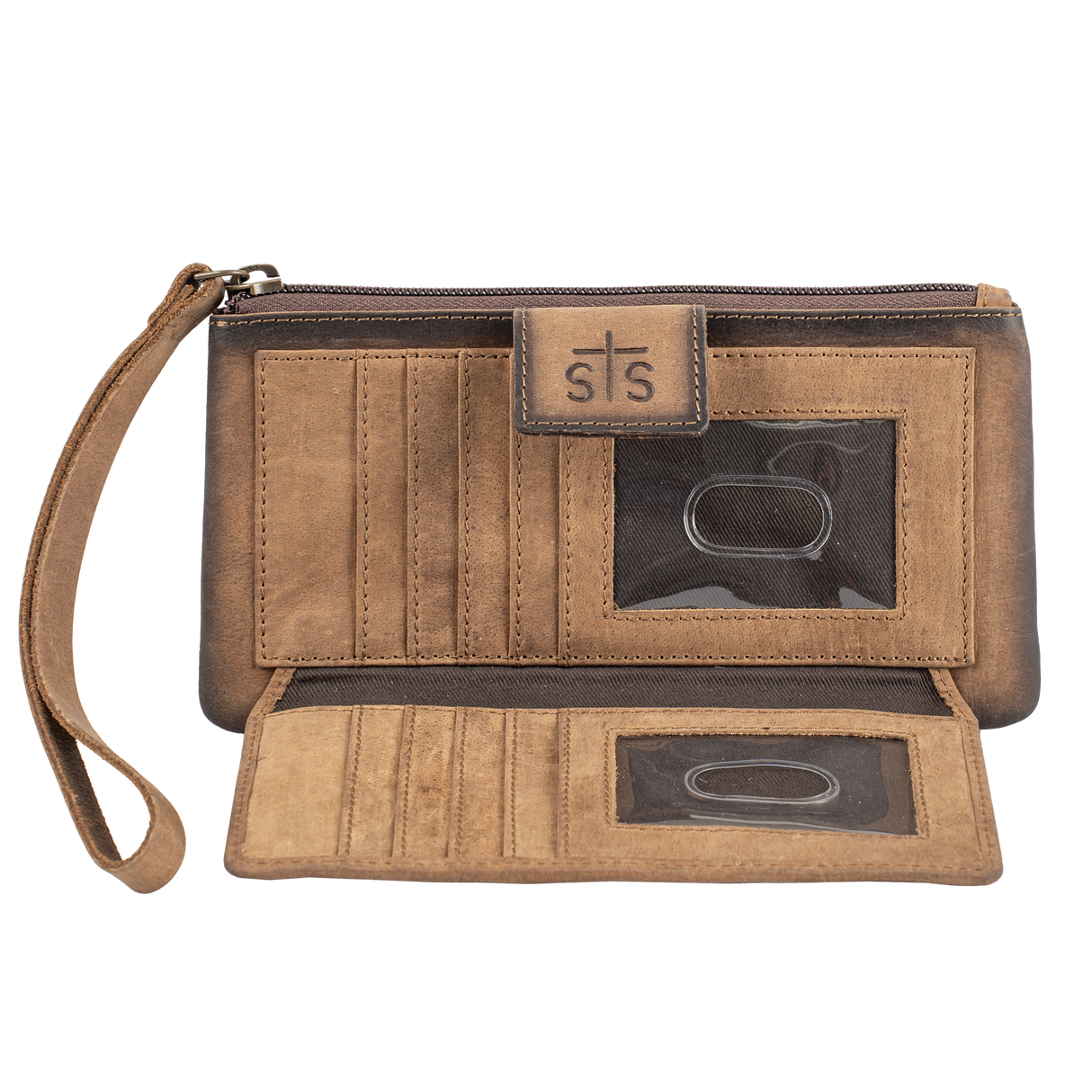 STS Ranchwear Cowhide Haley Wallet
