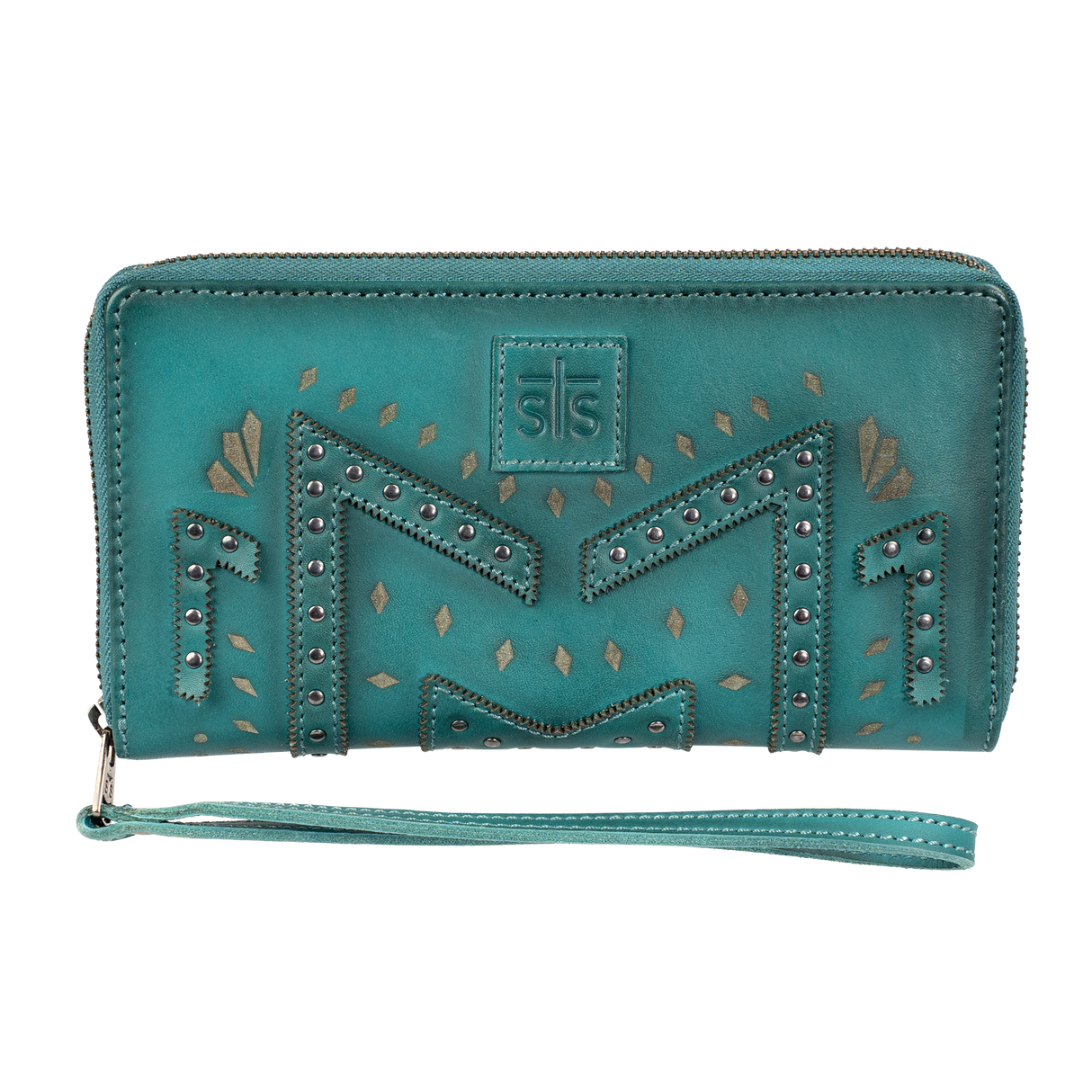 STS Ranchwear Turquoise Wayfarer Juniper Bifold Wallet
