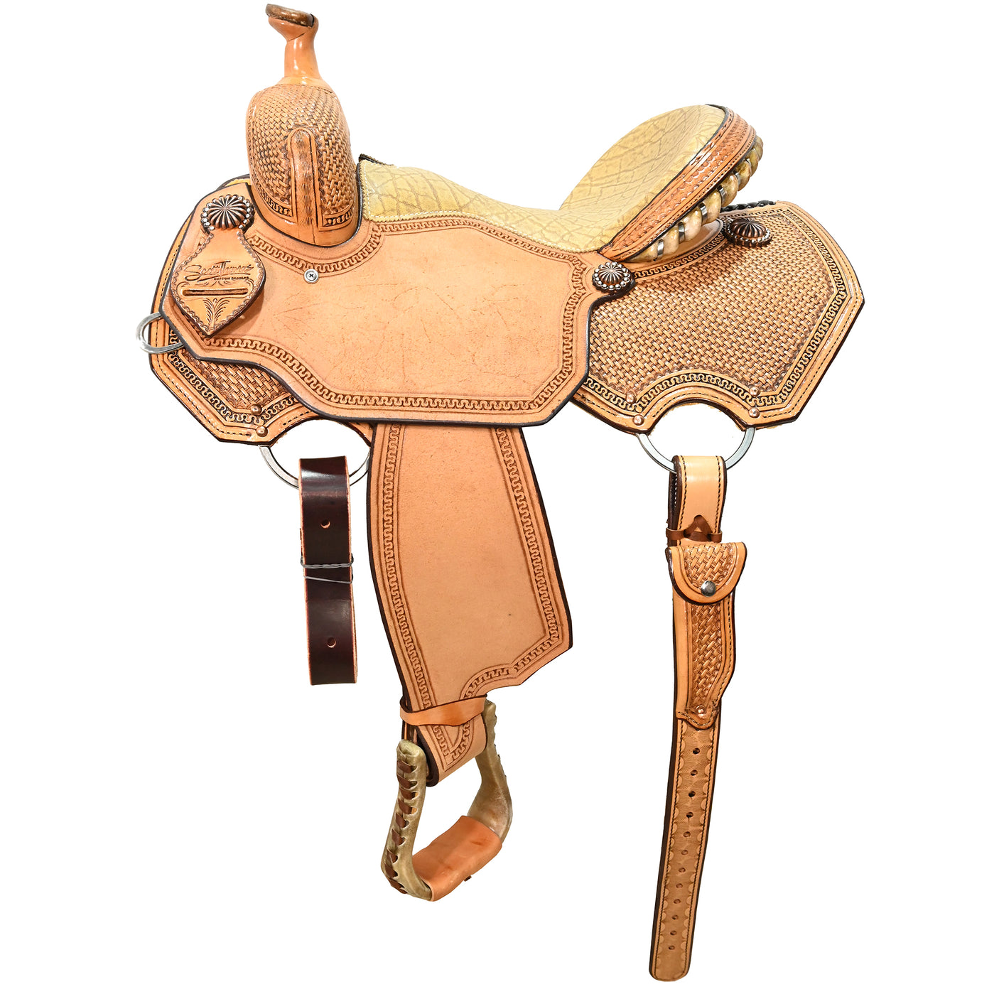 New! 14.5" Scott Thomas Custom All Around Saddle