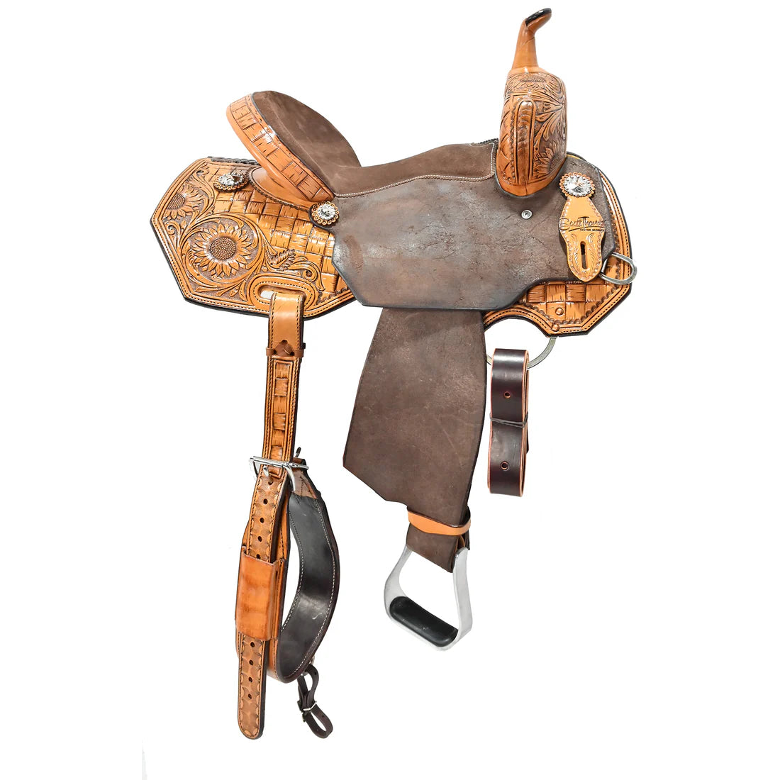 New! 13.5" Scott Thomas Barrel Racing Saddle
