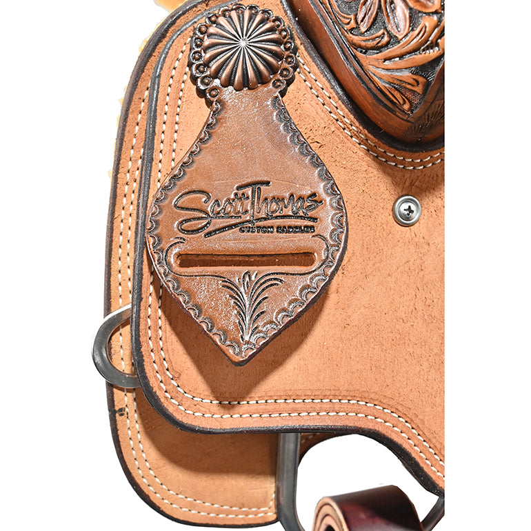 SOLD! New! 14.5" Scott Thomas Team Roping Saddle