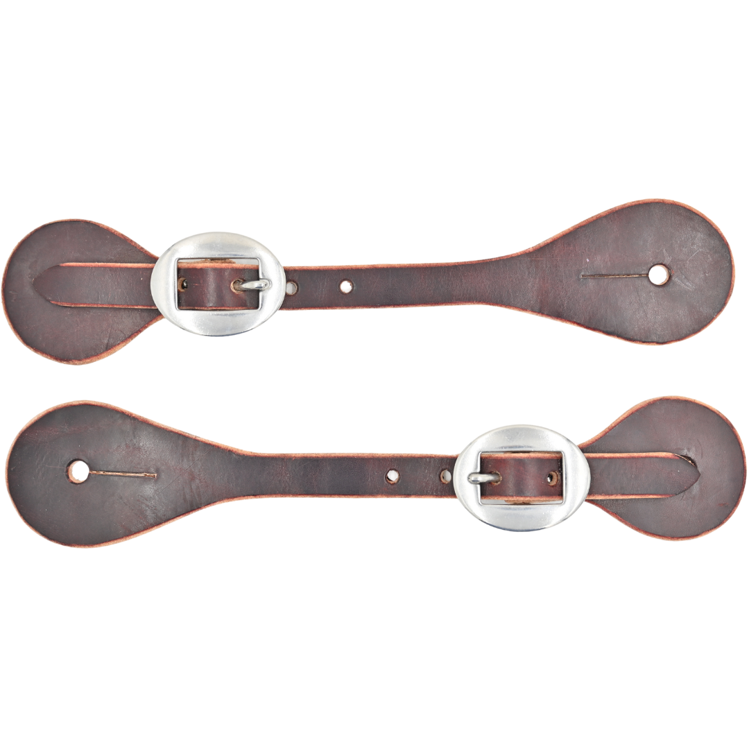 Scott Thomas Saddlery Latigo Leather Spur Straps