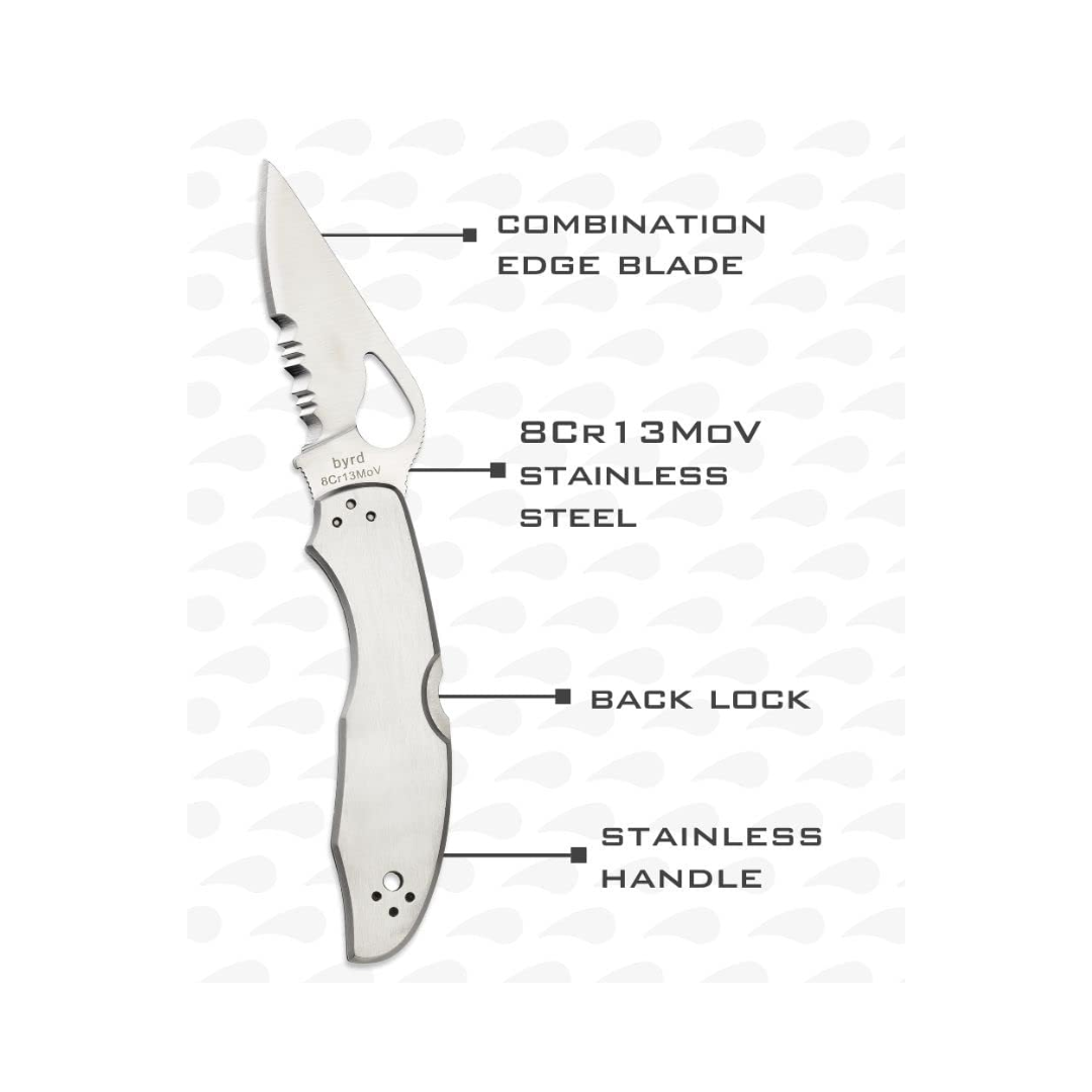 Spyderco Byrd Meadowlark 2 Stainless Blade Knife