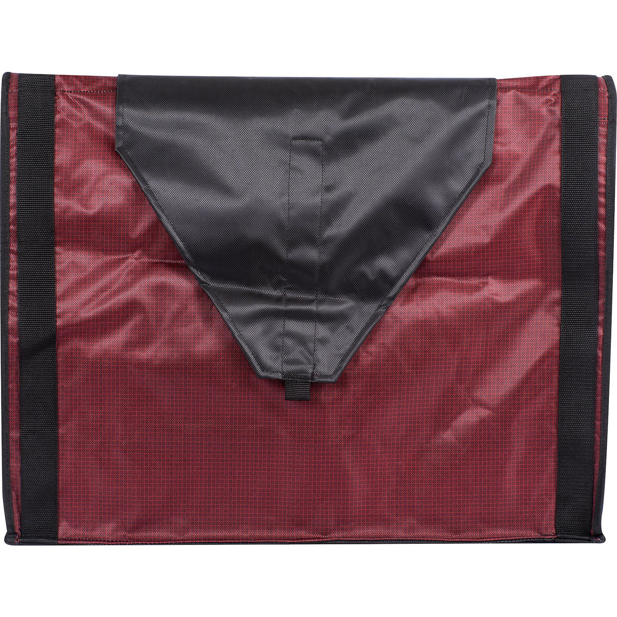 Classic Equine Top Load Hay Bag- Black/Ruby Basket
