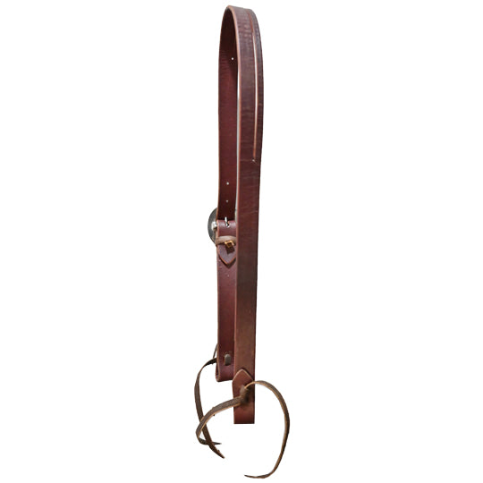 Coolhorse Leather Working Cowboy 1" Latigo Split Ear Headstall- Handmade in Amarillo, TX
