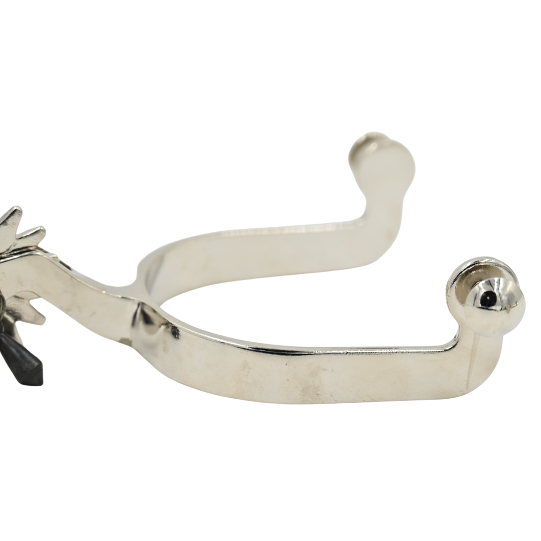 Tough 1 Chrome Plated Jingle Bob Spurs
