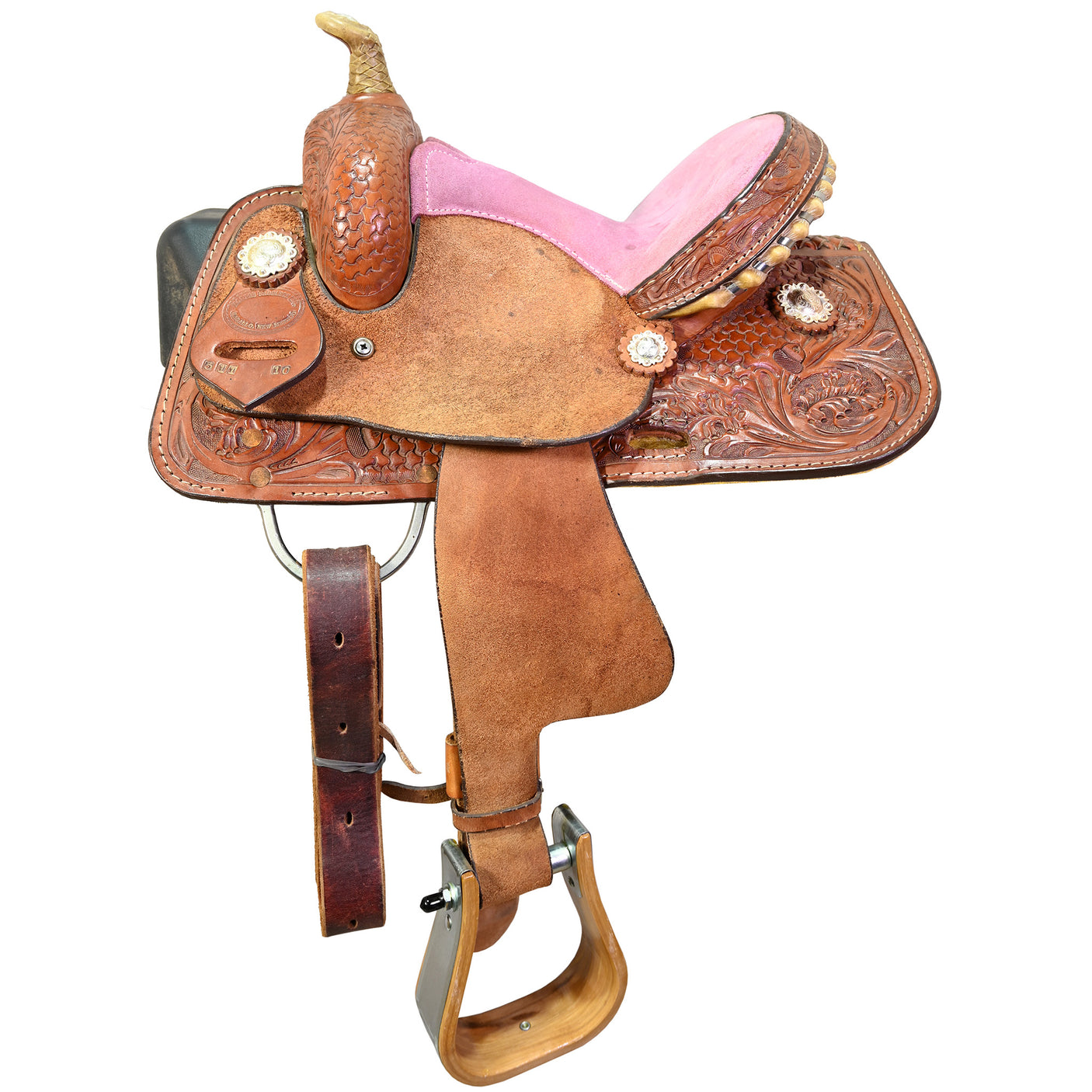 SOLD! Used 10" Morris Youth Barrel Racing Saddle