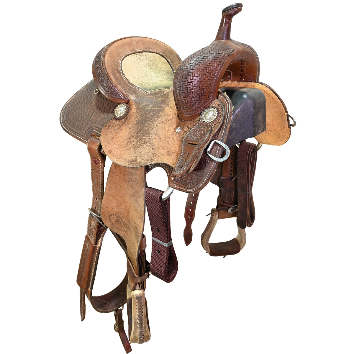 Used 12" NRS Competitor Youth Barrel Racing Saddle