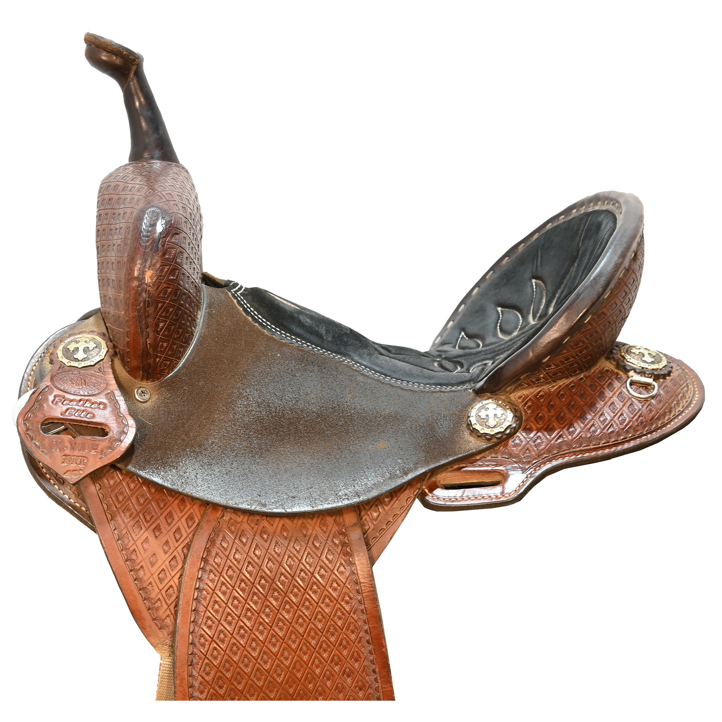 Used 13.25" Double J Feather Light Barrel Saddle