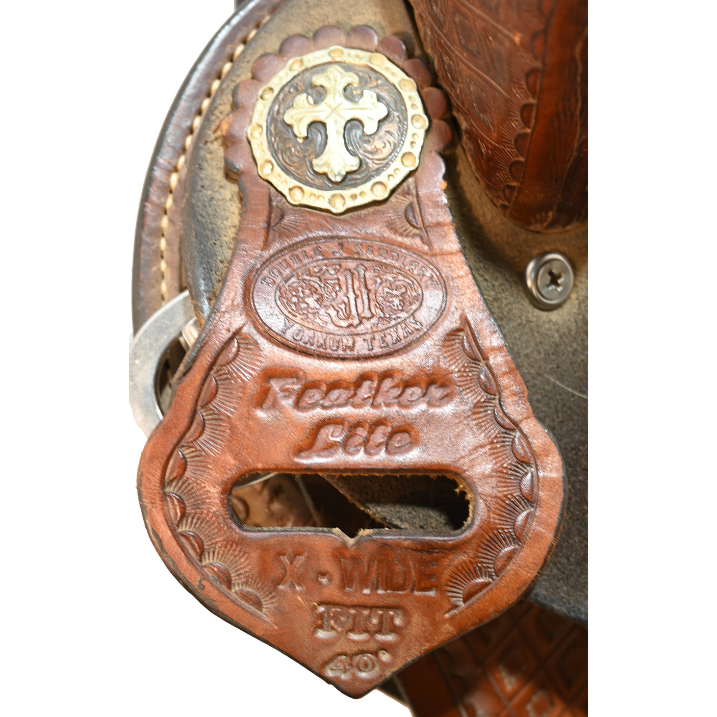 Used 13.25" Double J Feather Light Barrel Saddle