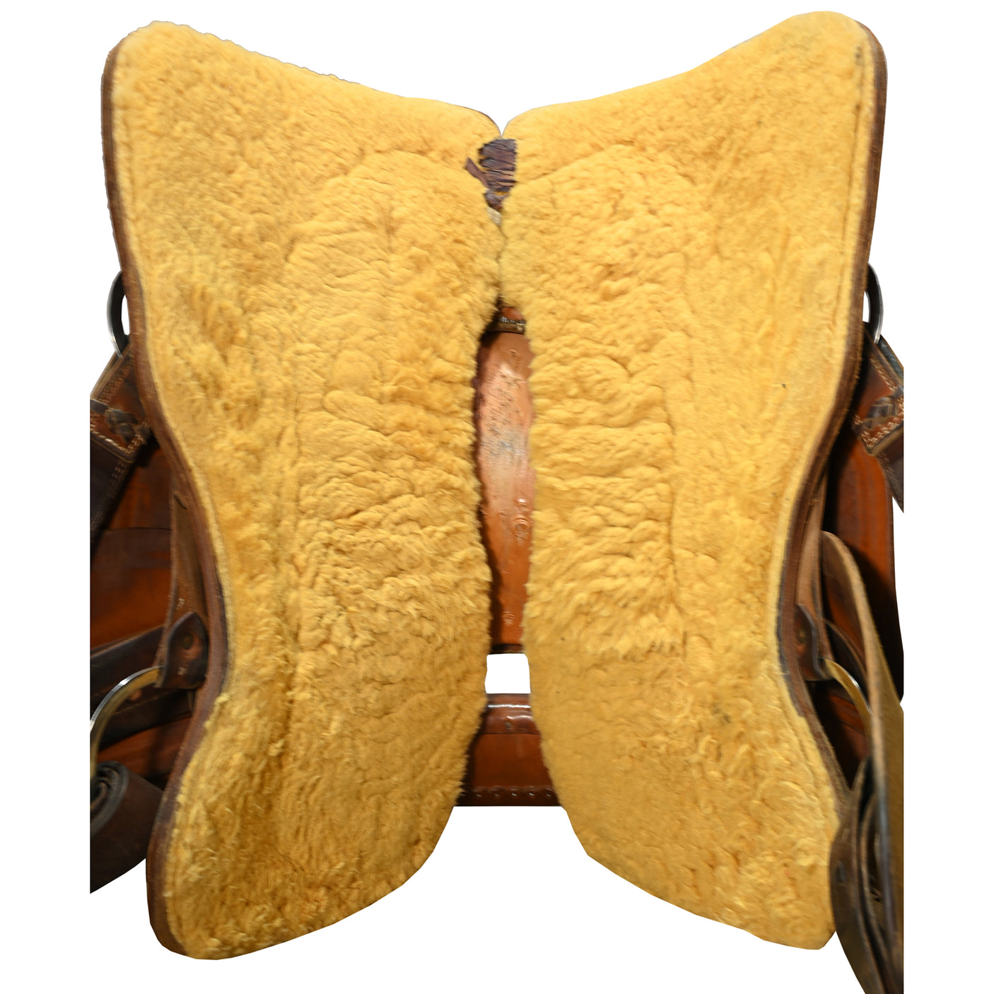 Used 13.5" Bronco Billy Team Roping Saddle