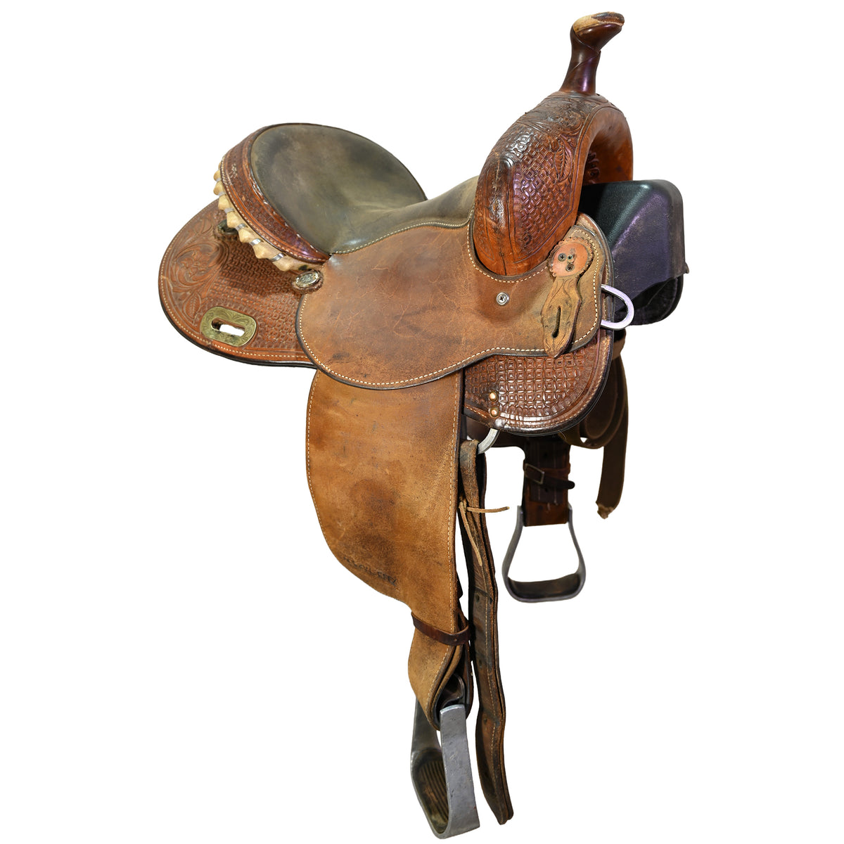 Used 13.5" Cactus Marlene McRae Barrel Racing Saddle