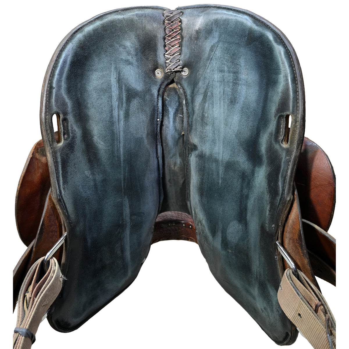 Used 13.5" Double J Pozzi Pro Barrel Racing Saddle