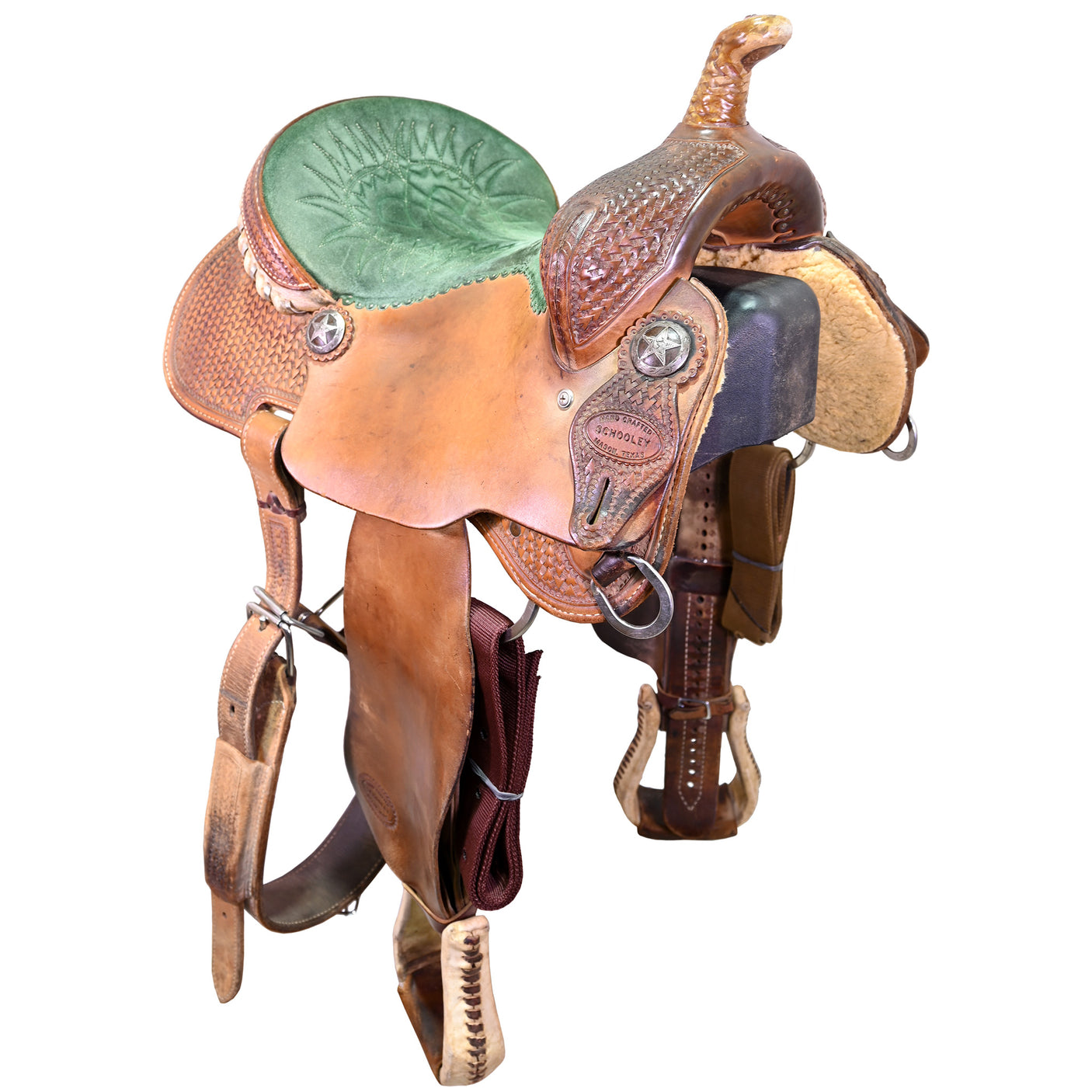 Used 13.75" Schooley Barrel Racing Saddle