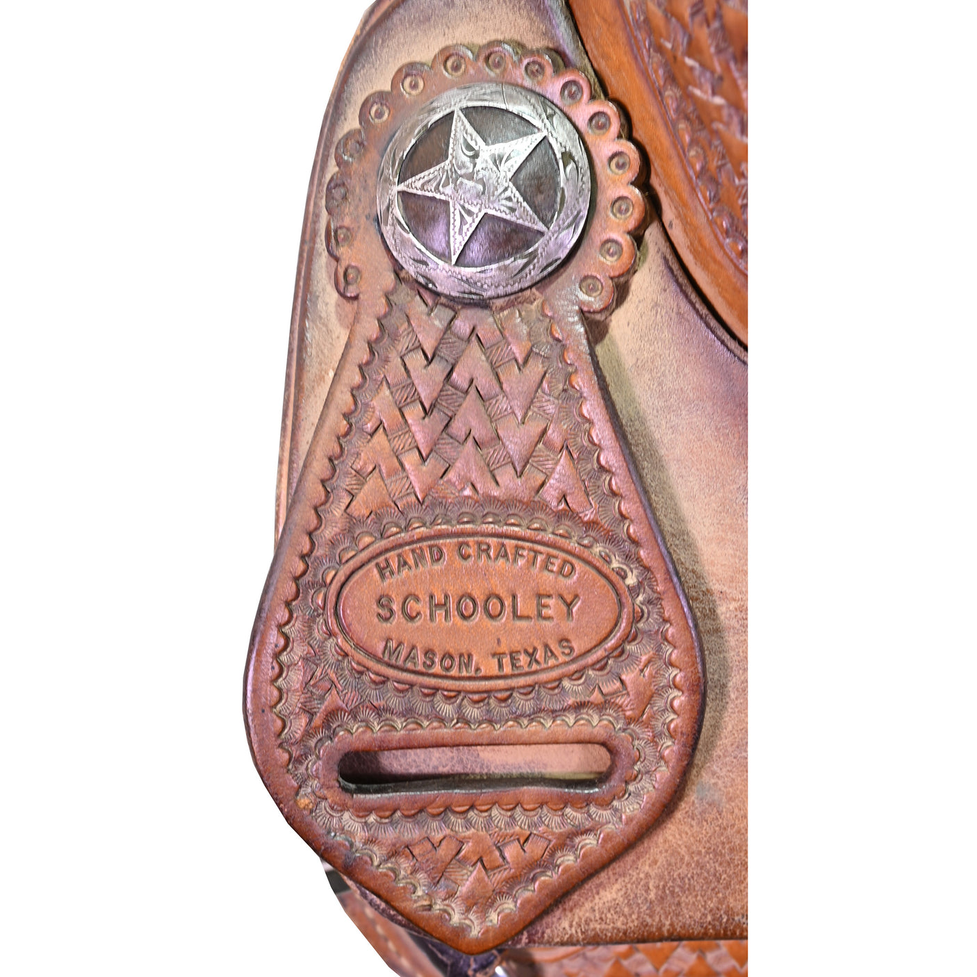Used 13.75" Schooley Barrel Racing Saddle
