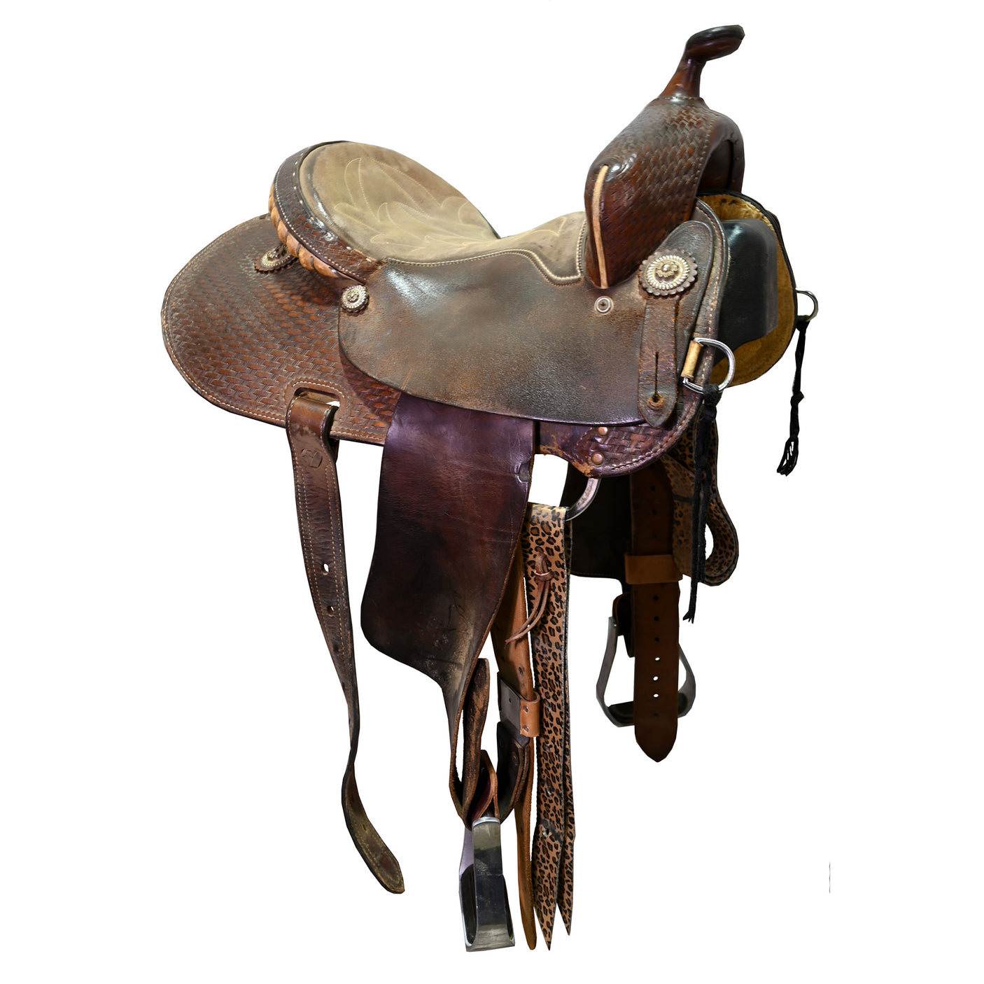 Used 13" Ed & Martha Wright Barrel Racing Saddle